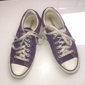 Cute “Converse All-Star” Purple Sneakers